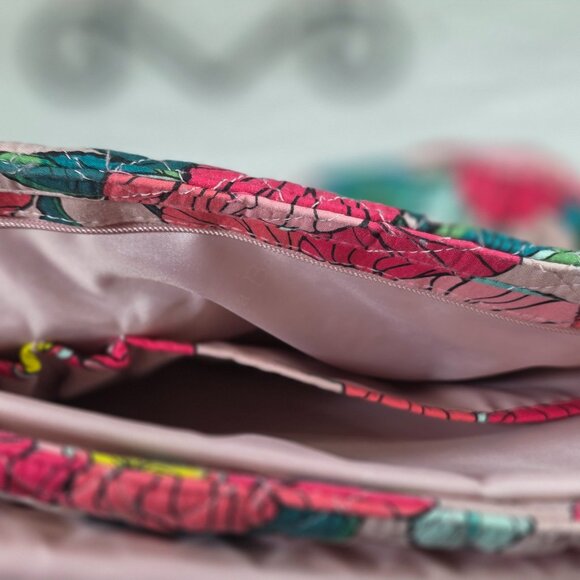 🌸 Vera Bradley Floral Business Bag — Pink Power & Function! 🌸 - Picture 11 of 15